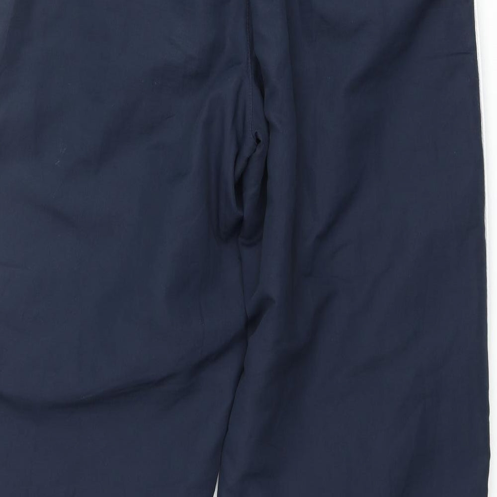 Sportswear International Womens Blue Polyester Track Pants Trousers Size 26 in L30 in Regular Pullover - Piped Sides