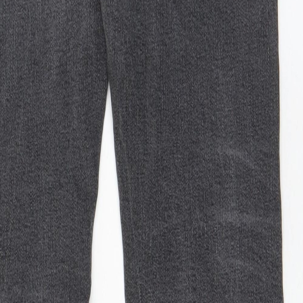 H&M Mens Grey Cotton Skinny Jeans Size 30 in L32 in Regular Zip - Pockets