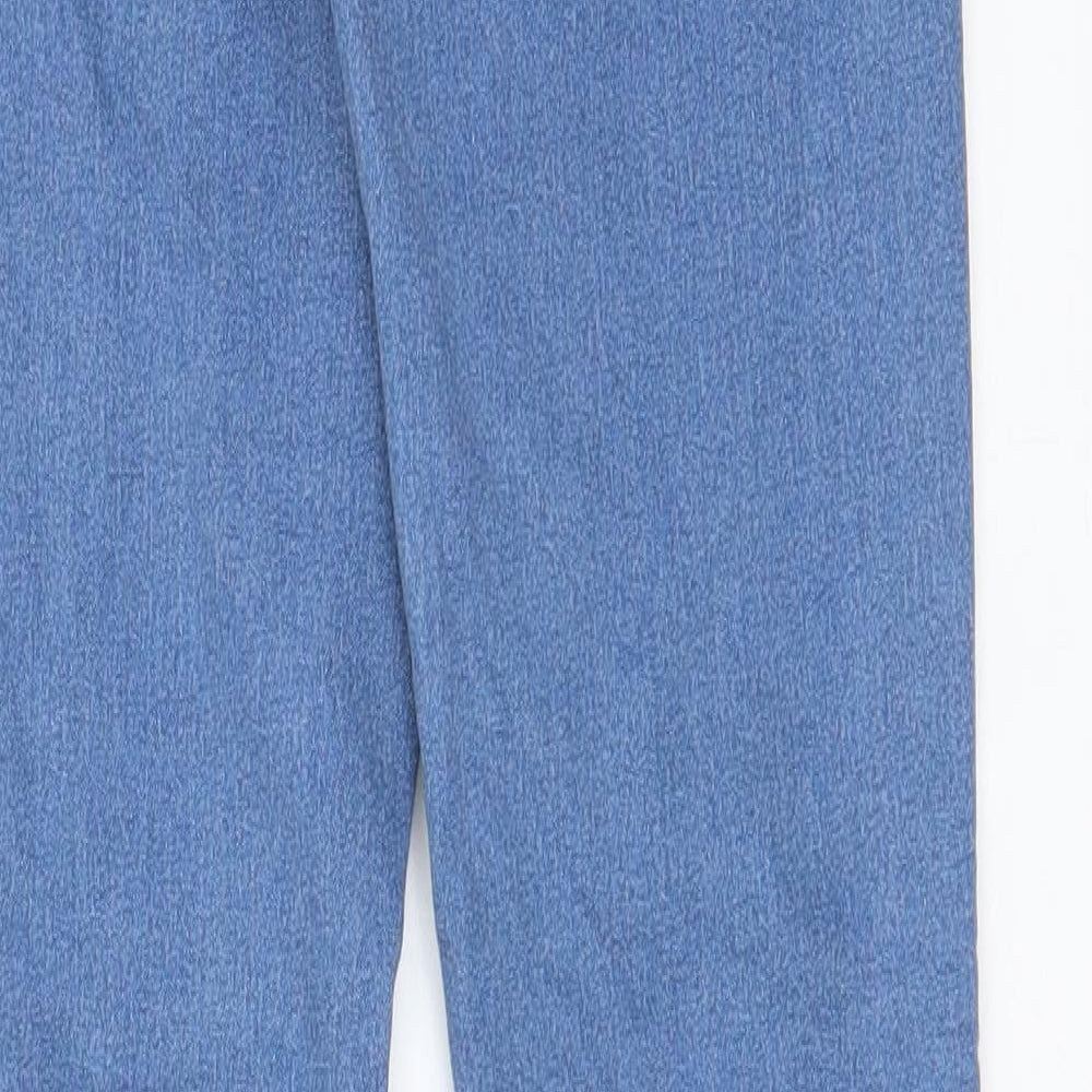 Womens UK Size 27 in H&M Regular Fit Skinny Blue Jeans