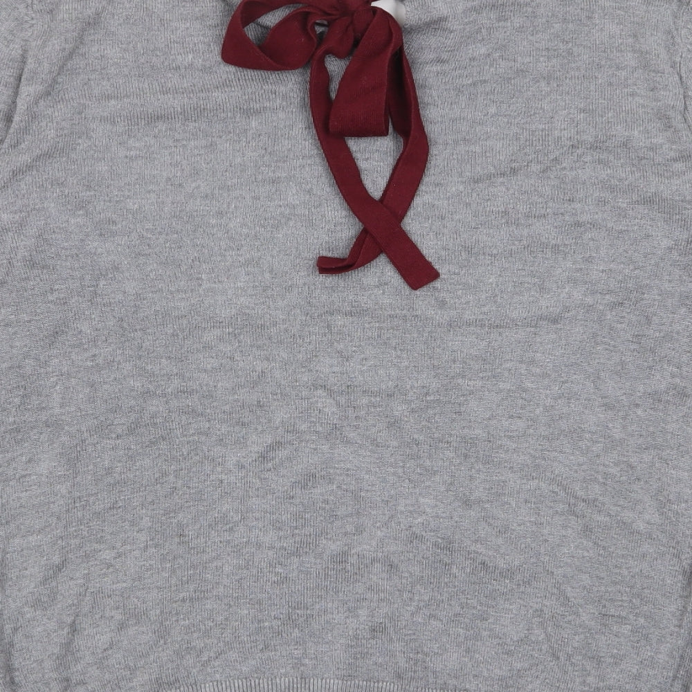 Womens UK Size 10 mamas & papas Grey Pullover Jumper