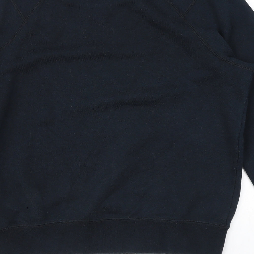 Mens UK Size XS Reebok Black Pullover Sweatshirt