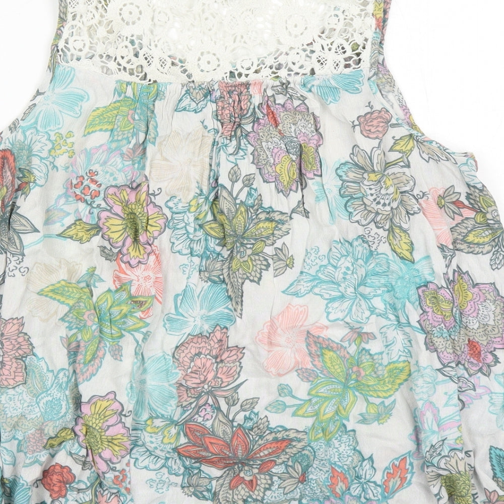 Womens UK Size 8 NEXT Multicoloured Camisole Tank