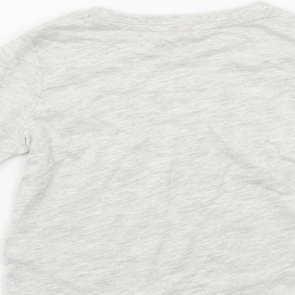 Brand and care label for Marks & Spencer Baby Grey Solid Cotton Cami Pyjama Top, size 18-24, Months Pullover