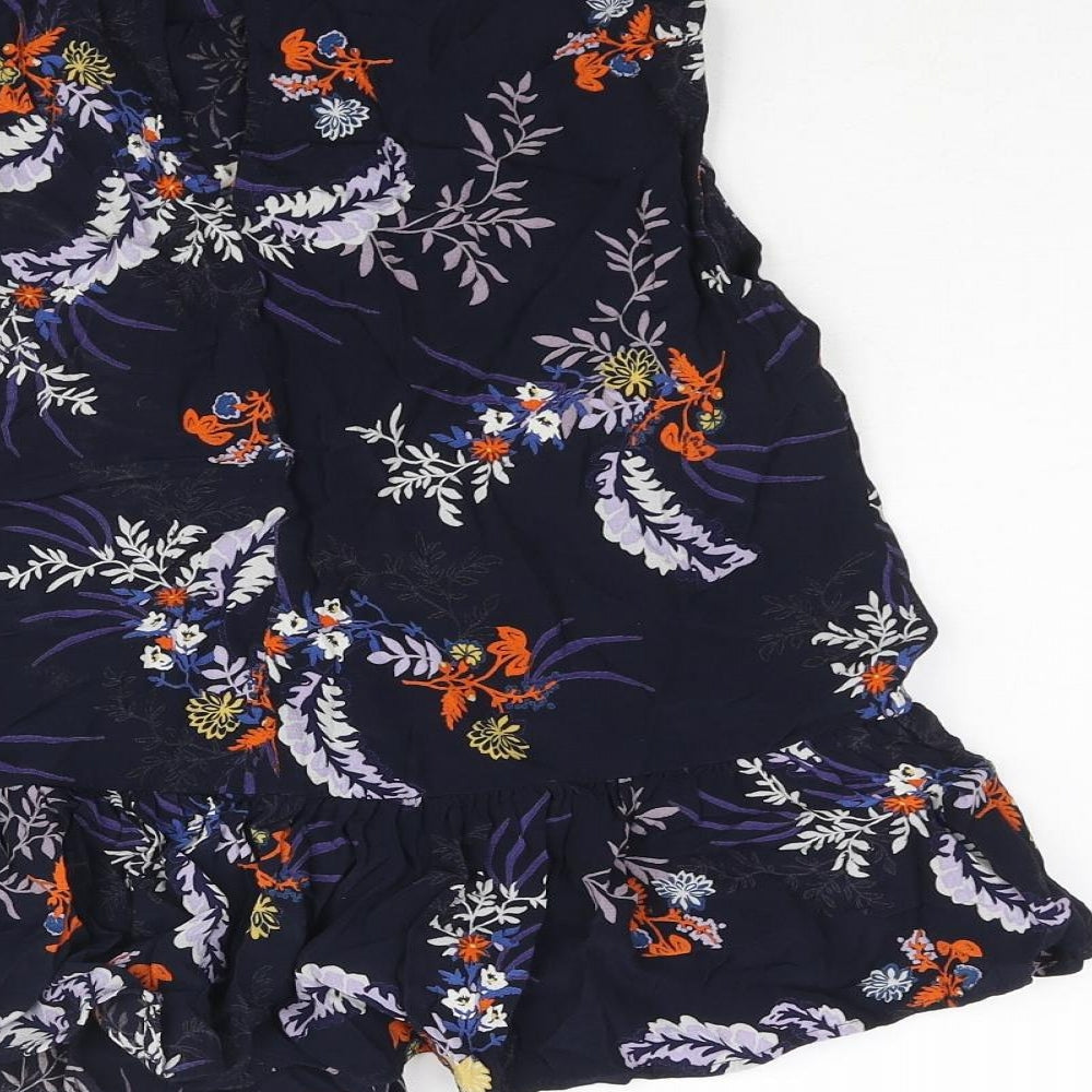 Womens UK Size 8 Marks and Spencer Blue Camisole Blouse