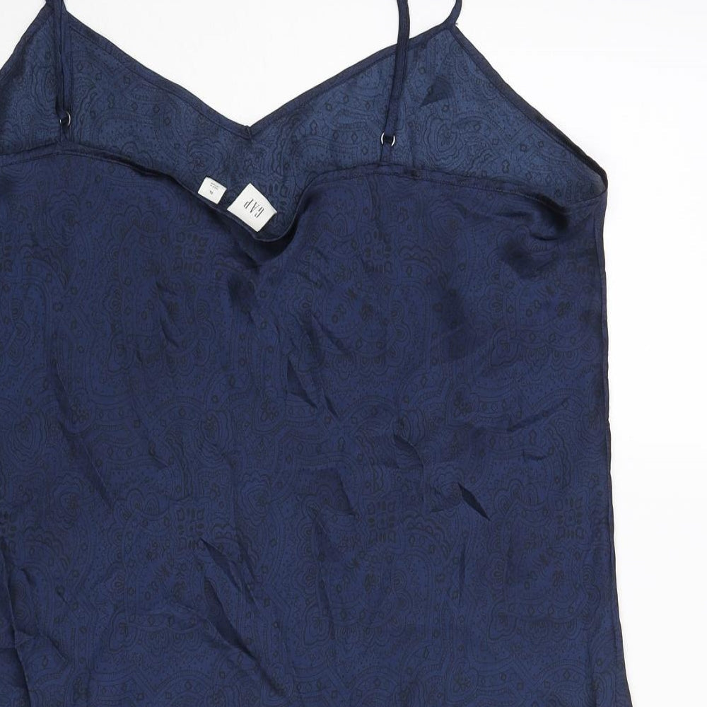 Womens UK Size XL Gap Blue Camisole Blouse