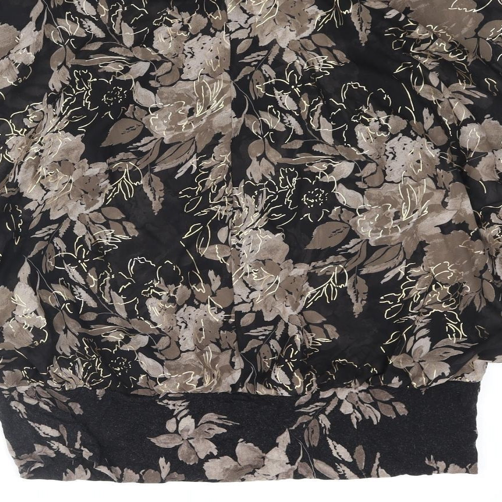 Womens UK Size 18 David Emanuel Multicoloured Basic Blouse