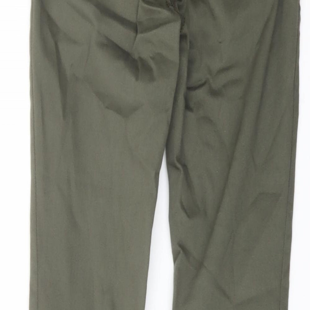 New Look Womens Green Cotton Jegging Jeans Size 8 L28 in Regular Button