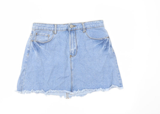 Womens UK Size 28 in FOREVER 21 A-Line Denim Skirt