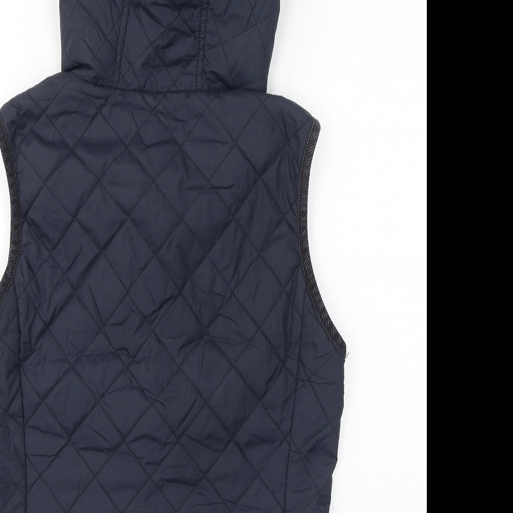 Womens UK Size 8 Jack Wills Blue Gilet