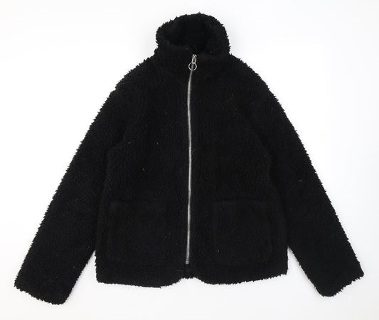 Womens UK Size S Topshop Black Jacket