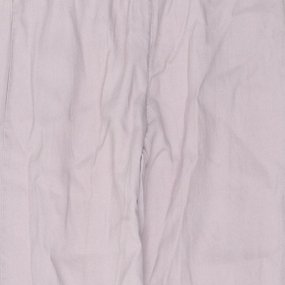 Womens UK Size 8 H&M Regular Fit Purple Trousers