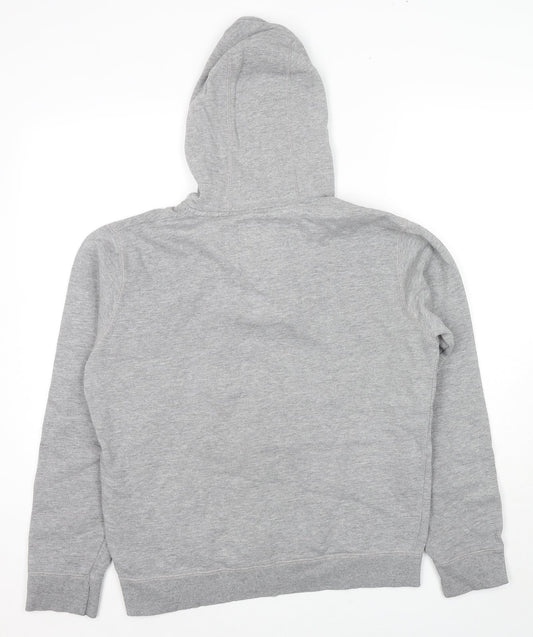 Mens UK Size M Burton Grey Pullover Hoodie