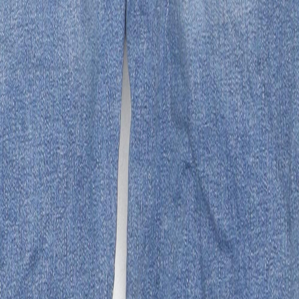 Noisy may Womens Blue Cotton Skinny Jeans Size 25 in L32 in Regular Zip