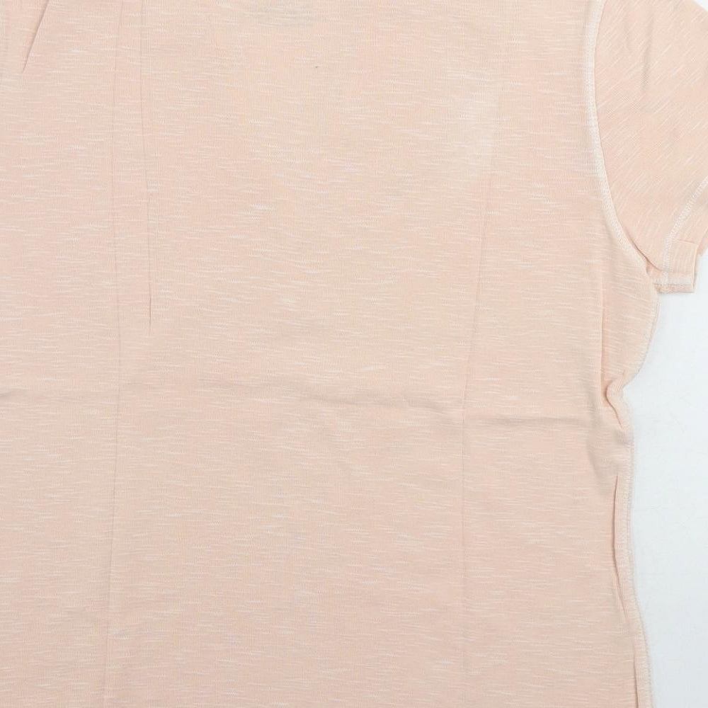 Womens UK Size M Eddie Bauer Pink Basic T-Shirt