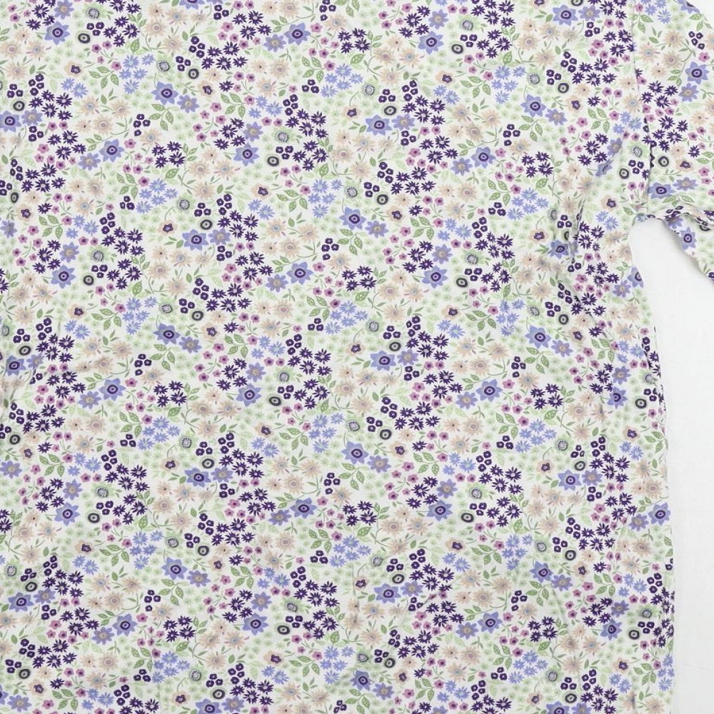 Womens UK Size XS Country Collection Multicoloured Basic T-Shirt