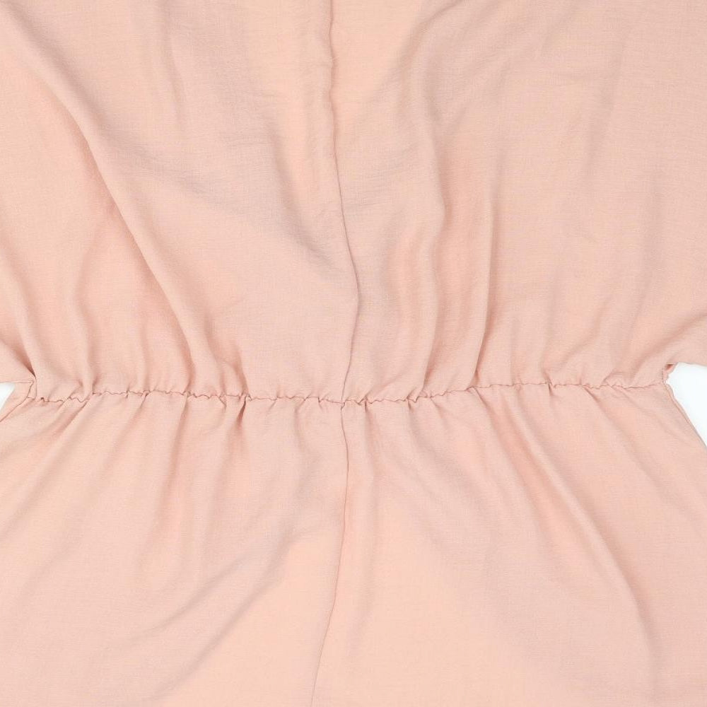Womens UK Size 18 ASOS Pink Tunic Blouse