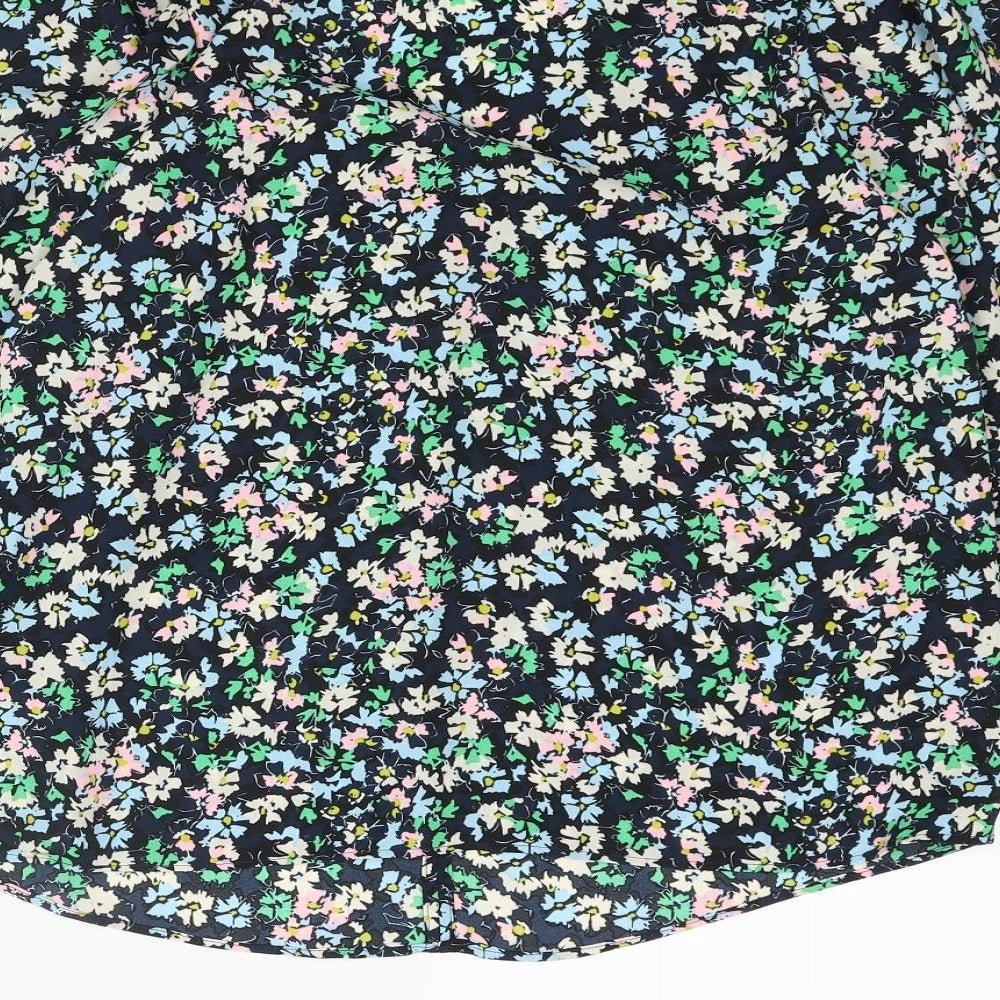 Womens UK Size 10 Marks and Spencer Multicoloured Basic Blouse