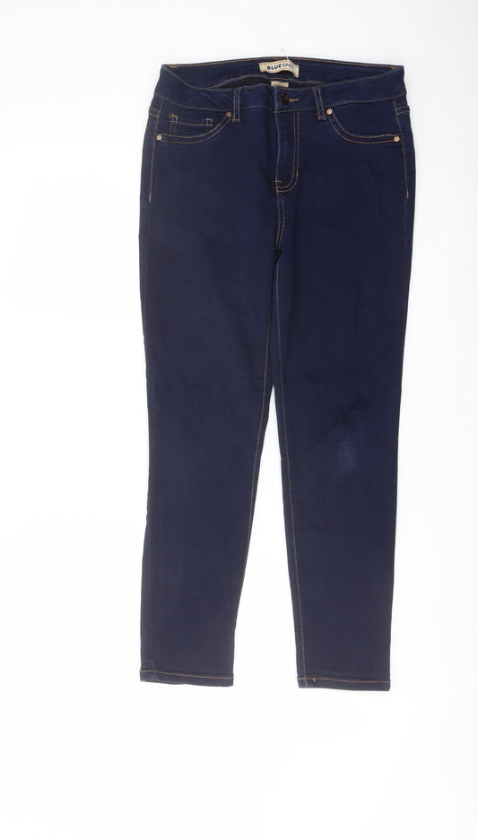 Womens UK Size 26 in Blue Spice Regular Fit Straight Blue Jeans