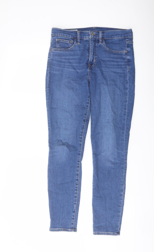 Womens UK Size 28 in Gap Regular Fit Skinny Blue Jeans