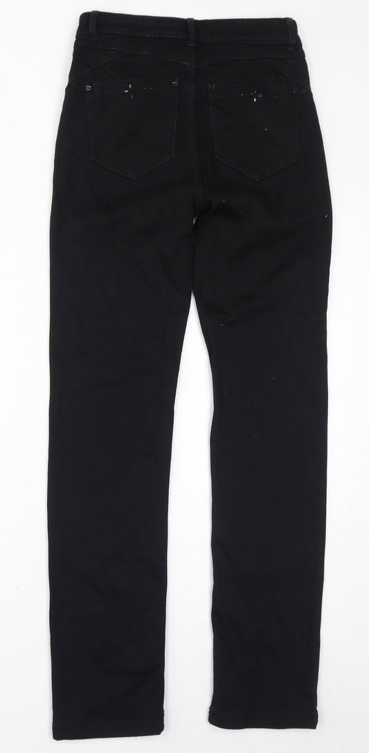 Womens UK Size 8 Marks and Spencer Regular Fit Skinny Black Jeans