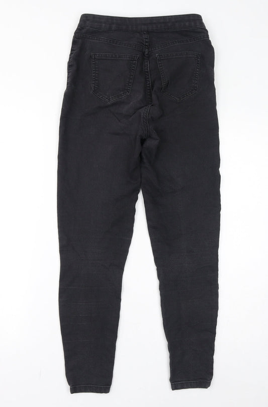 Womens UK Size 8 Marks and Spencer Regular Fit Skinny Black Jeans