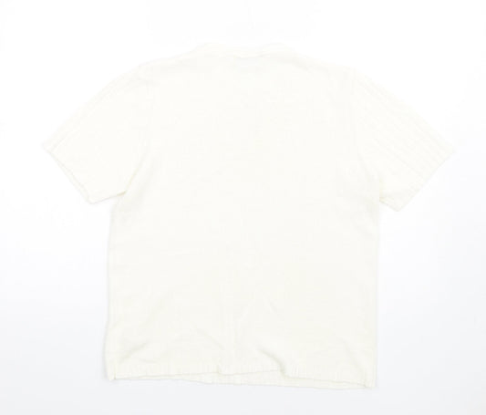 Womens UK Size 14 Berkertex Ivory Pullover Jumper