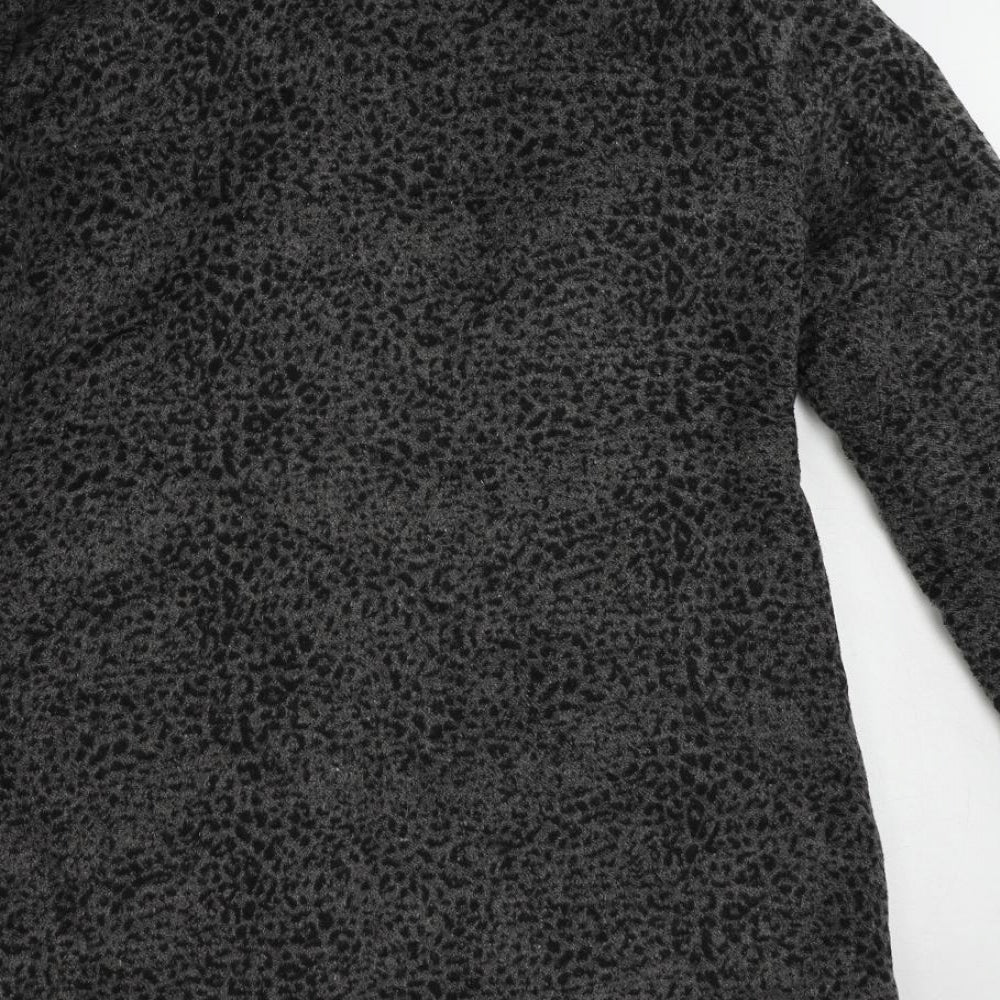 Womens UK Size 12 Finesse Grey Overcoat
