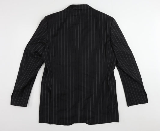 Mens UK Size 42 Marks and Spencer Regular Black Suit Jacket
