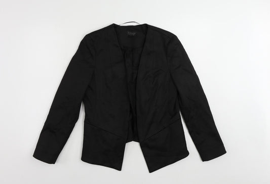 Womens UK Size 12 Topshop Black Jacket