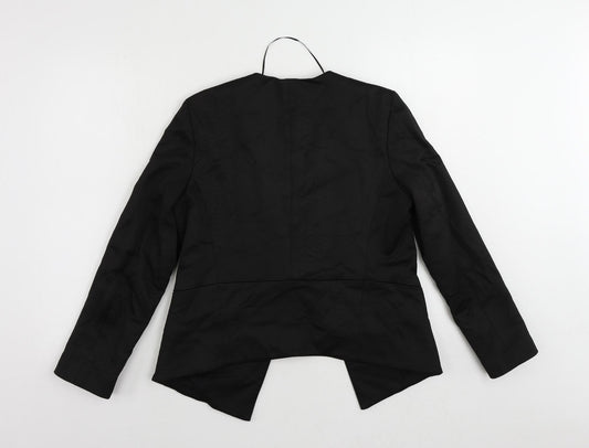 Womens UK Size 12 Topshop Black Jacket