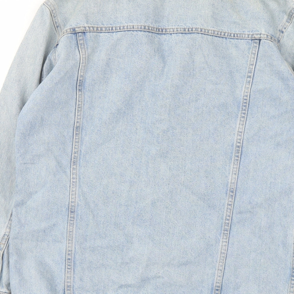 Mens UK Size XS Mango Blue Jacket
