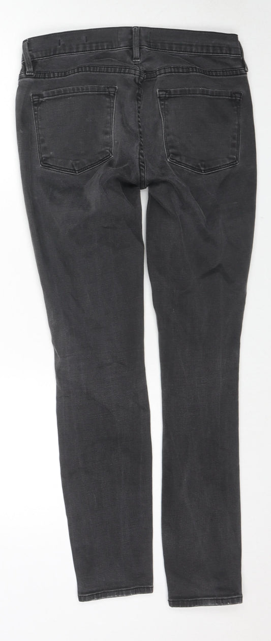 Womens UK Size 27 in FRAME Regular Fit Skinny Grey Jeans