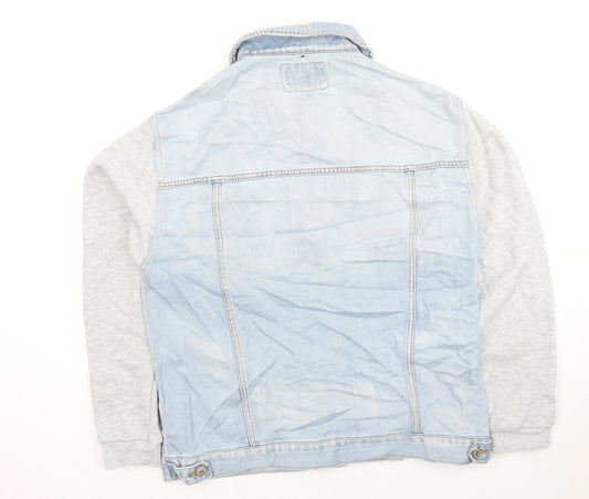 Womens UK Size M FOREVER 21 Blue Jacket