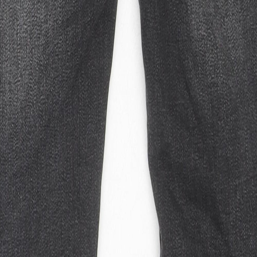 Levi's Womens Black Cotton Skinny Jeans Size 10 L26 in Regular Zip