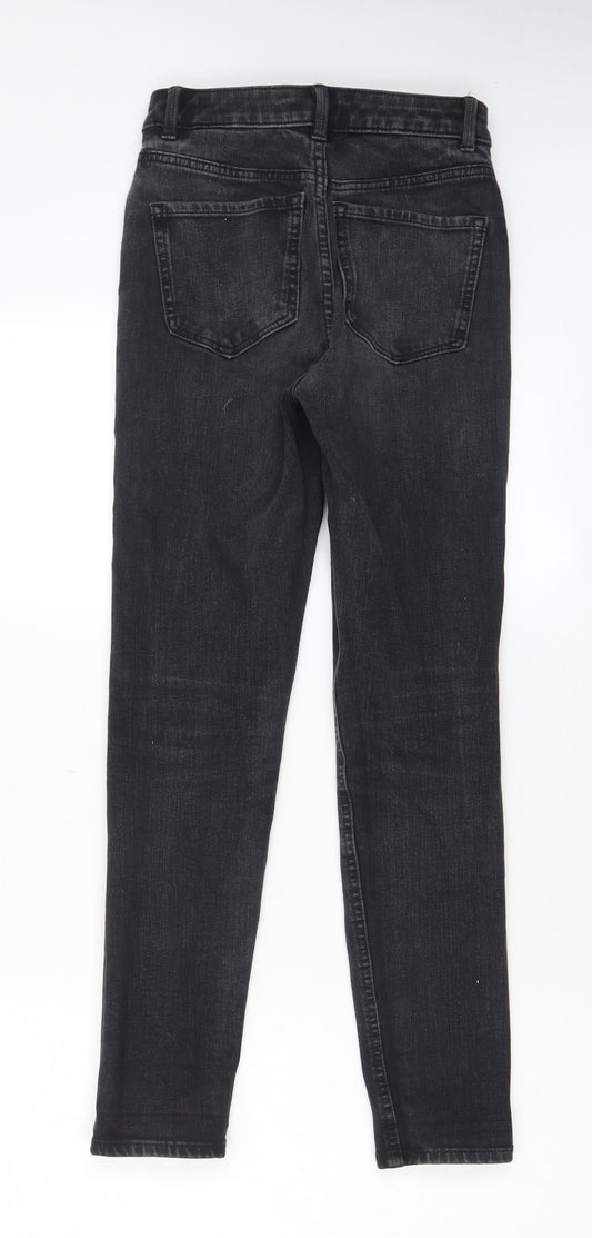 Womens UK Size 6 Marks and Spencer Regular Fit Skinny Grey Jeans