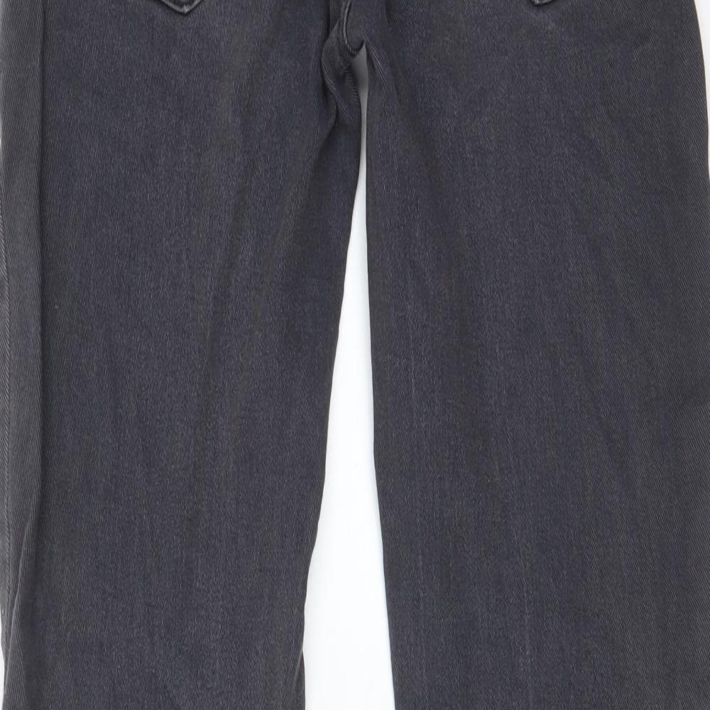 Denim & Co. Mens Grey Cotton Skinny Jeans Size 28 in L30 in Regular Zip - Pockets