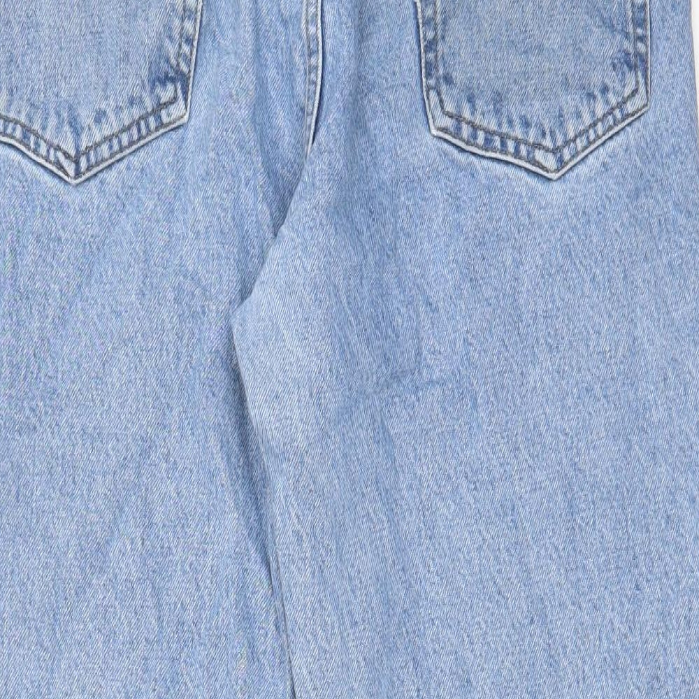 BDG Womens Blue Cotton Boyfriend Jeans Size 34 in L32 in Regular Button - Pockets