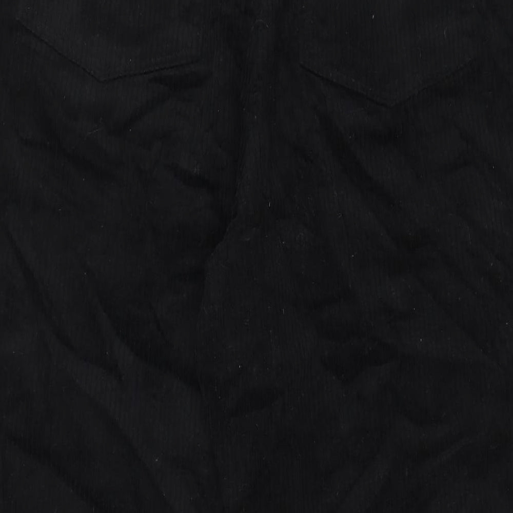 Womens UK Size 20 Topshop Regular Fit Black Trousers