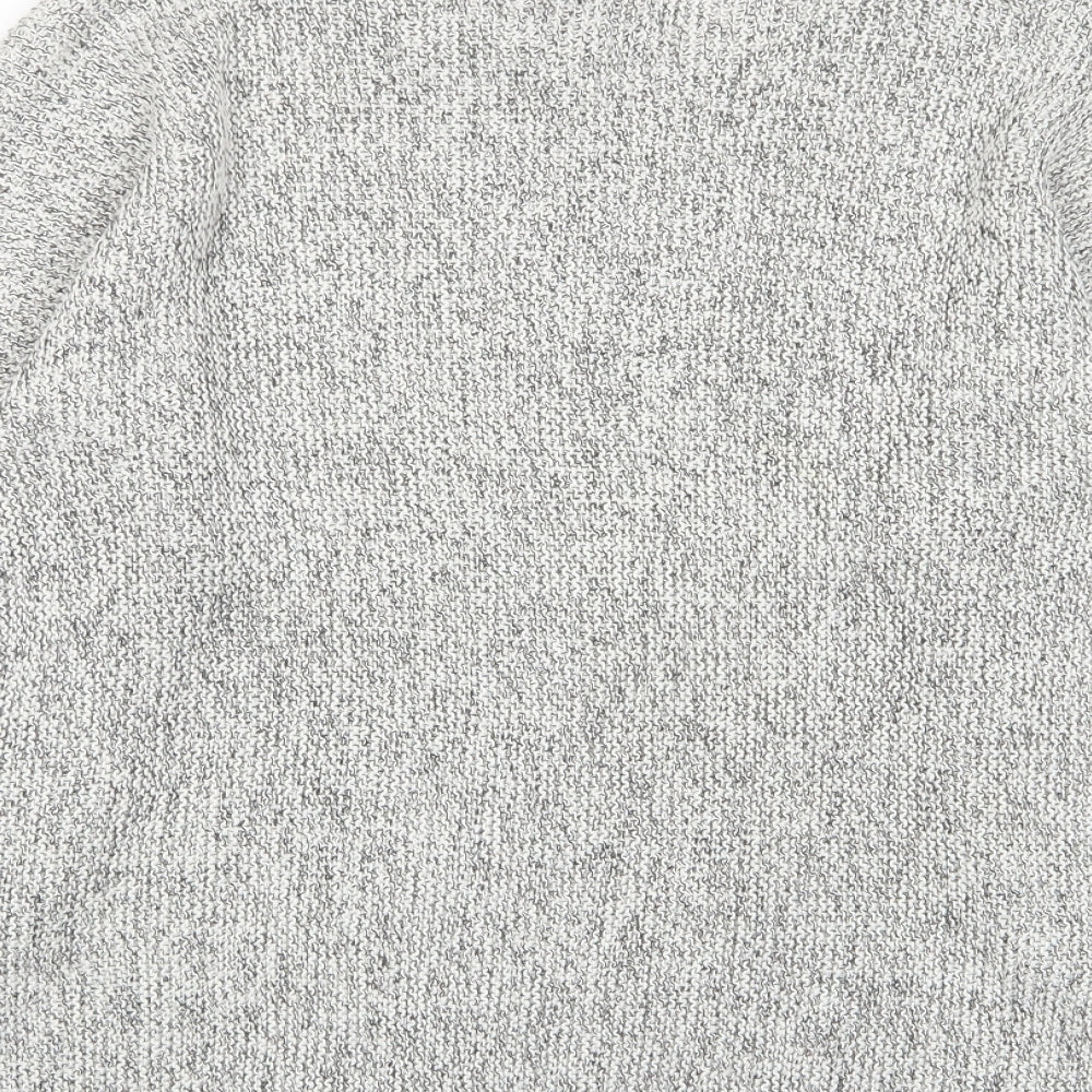 Womens UK Size XS H&M Grey Pullover Jumper