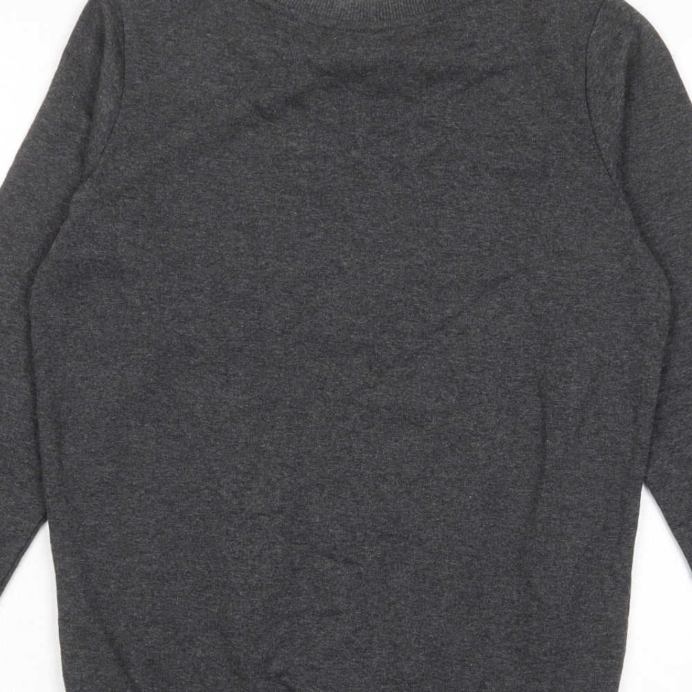 Womens UK Size 8 Disney Grey Pullover Sweatshirt
