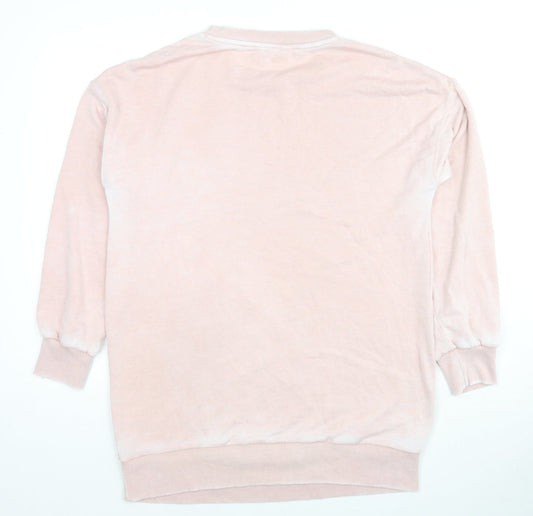 Womens UK Size M NEXT Pink Pullover Sweatshirt