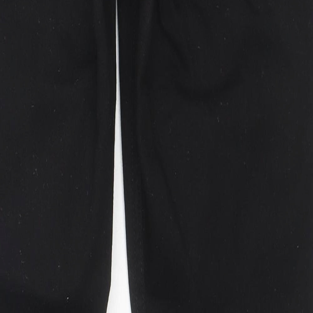 Hollister Womens Black Cotton Skinny Jeans Size 30 L30 in Slim Zip