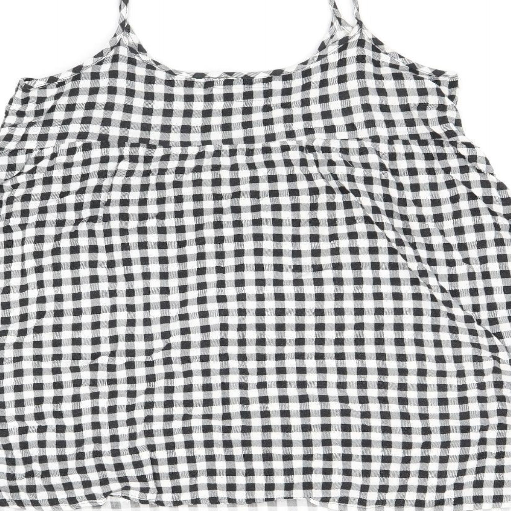 Womens UK Size XS American Apparel White Camisole T-Shirt