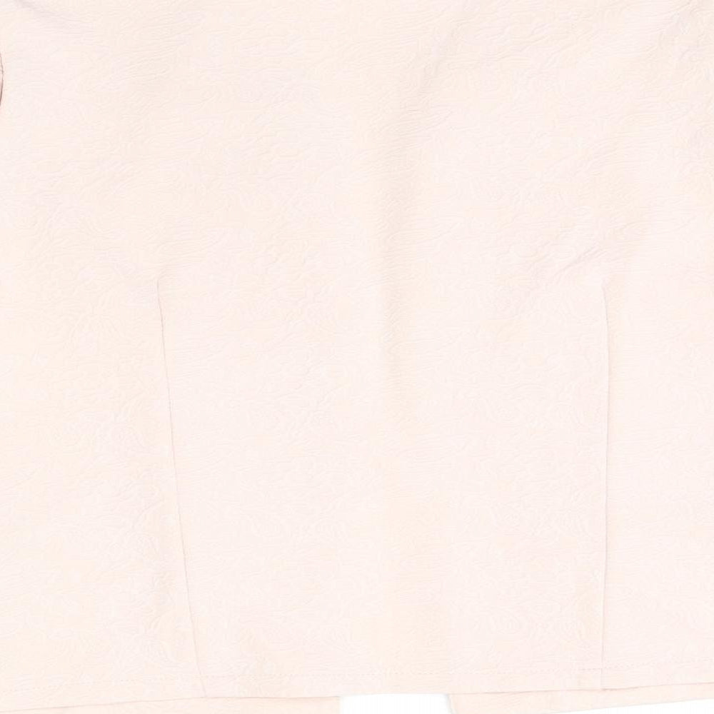 Womens UK Size 12 M&Co Pink Jacket