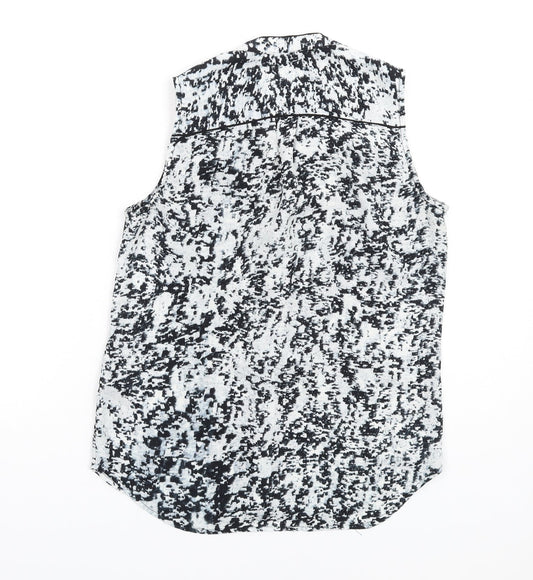 Womens UK Size 4 H&M Multicoloured Basic Tank