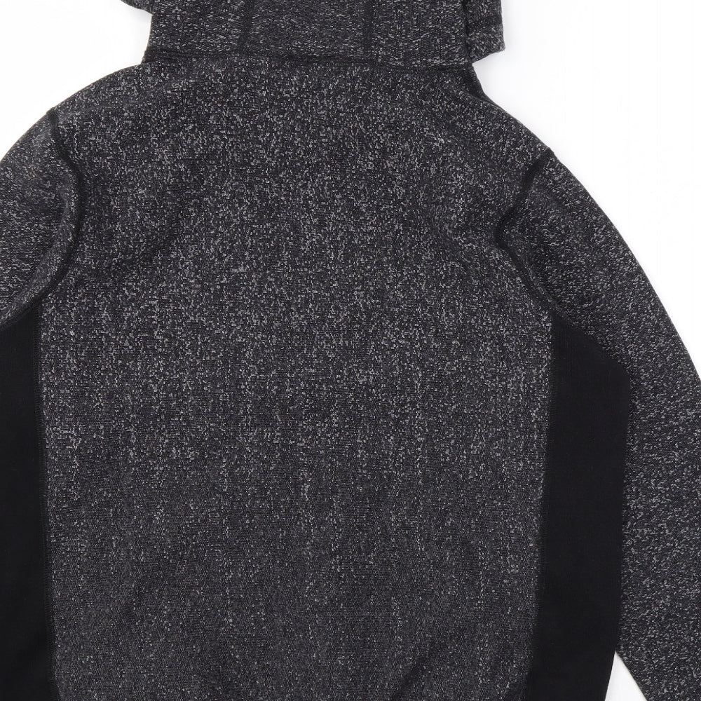 Paterson Mens Grey Cotton Pullover Hoodie Size S