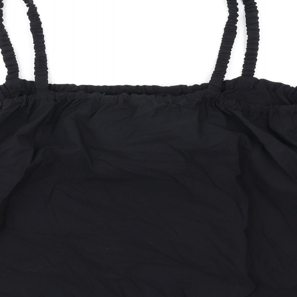 Womens UK Size 22 Marks and Spencer Black Basic Tank