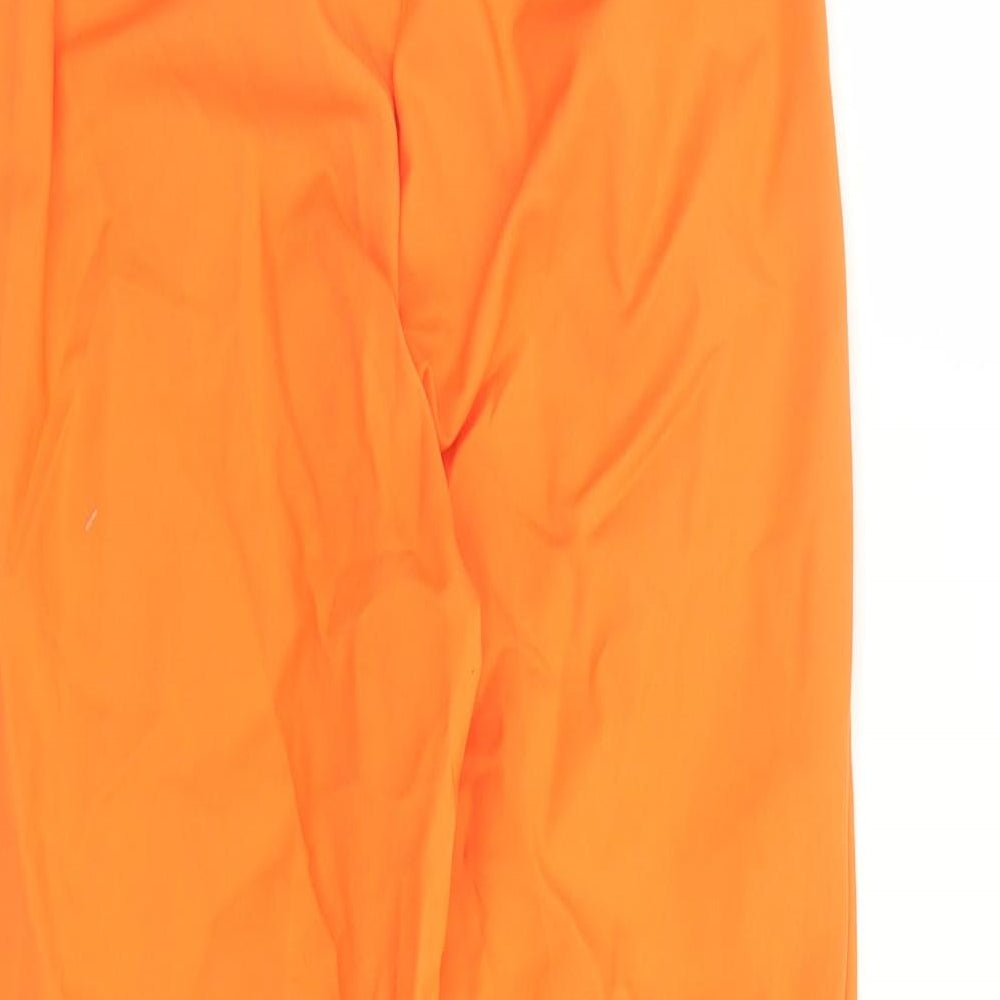 Womens UK Size 6 Marks and Spencer Slim Fit Capri Orange Trousers