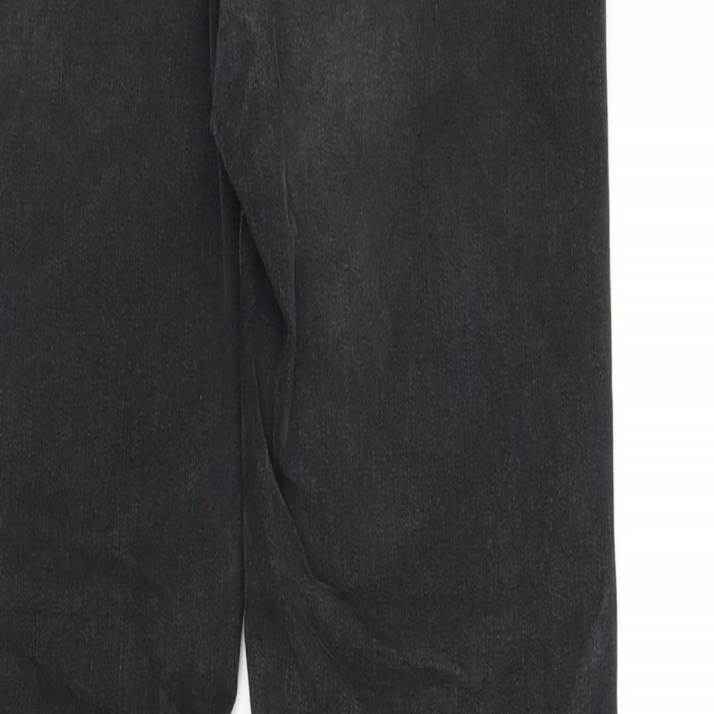 Womens UK Size 6 Marks and Spencer Regular Fit Straight Grey Jeans