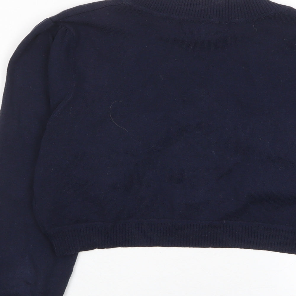 Womens UK Size M Monsoon Blue Cardigan Jumper
